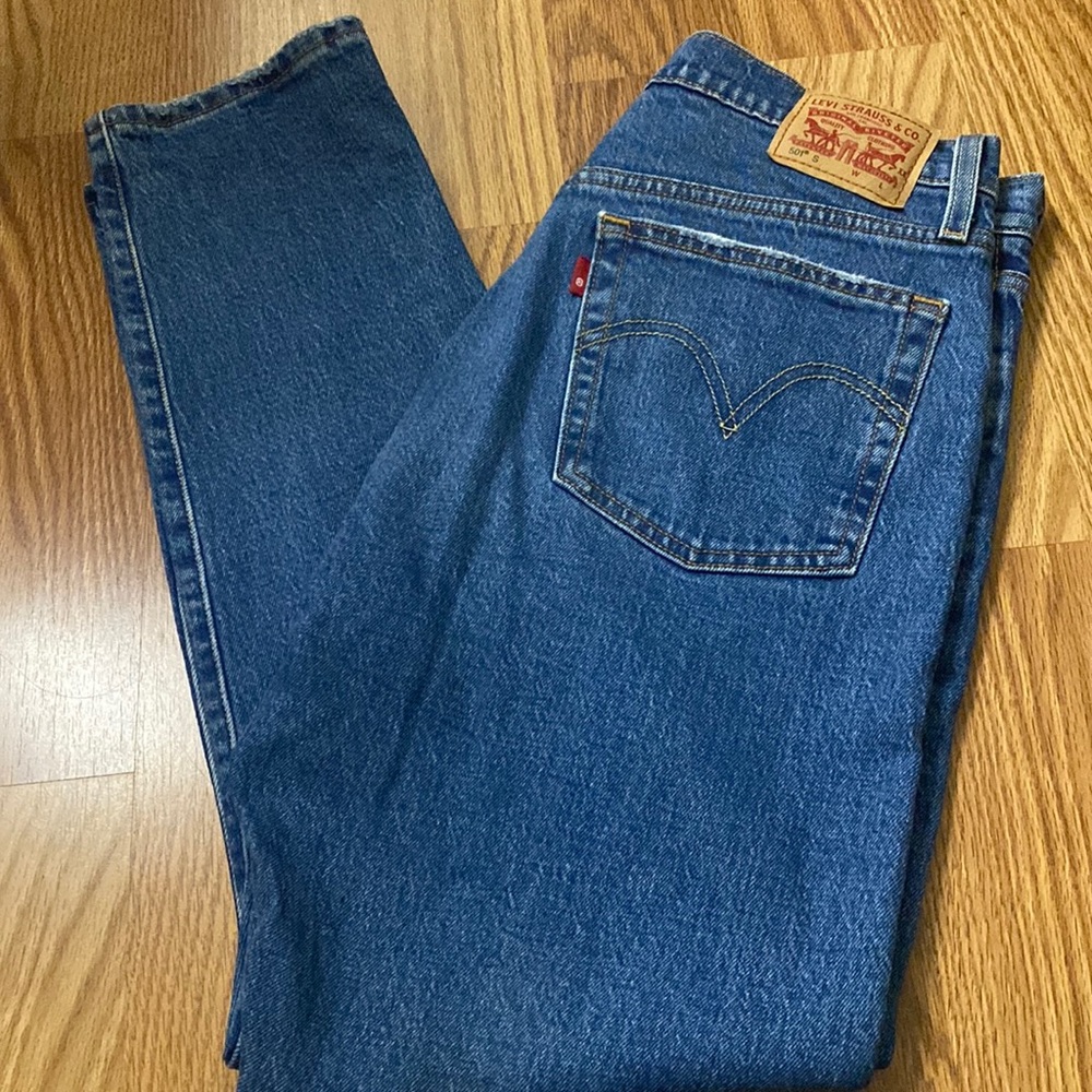 Levi skinny 501s